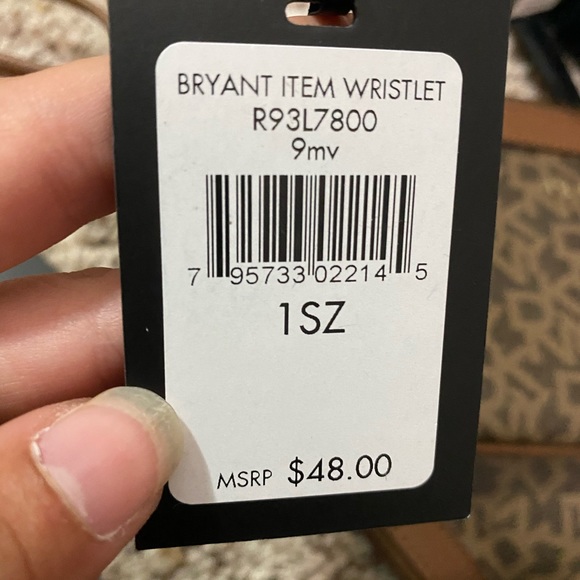 DKNY Bryant Item Wristlet Brown Logo - Picture 6 of 6